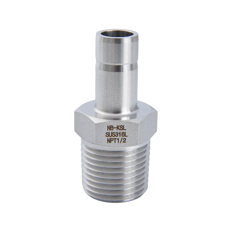 316L Cruach Dhosmálta Píob go Píob Adapter Snáithe